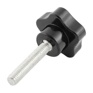 TB Basics M6 x 50mm Screws with Bakelite Star Knob (Pack of 100 Pcs), 6x50