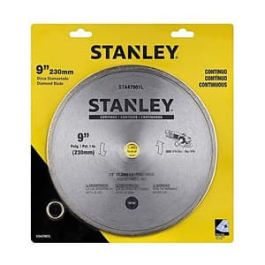 Stanley 9 inch / 230 mm Segmented Diamond Cutting Blade For Concrete & Masonary, STA47902L-IN