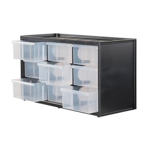 Stanley Multi-Purpose Storage Bin With 9 Large Drawers, 1-93-978