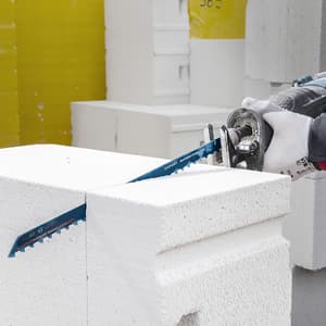 Bosch 300 mm / 12 Inch Expert - Aerated Concrete Reciprocating Saw Blade (S 1241 HM), 2 608 900 410