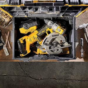 Dewalt Toughsystem 2.0 (DS300) Medium Stackable Tool Box With 50 Kg Load Capacity, DWST83294-1