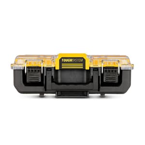 Dewalt Toughsystem 2.0 Half Width Clear Lid Deep Organiser With 6 Removable Deep Cups & 10 Kg Load Capacity, DWST83392-1