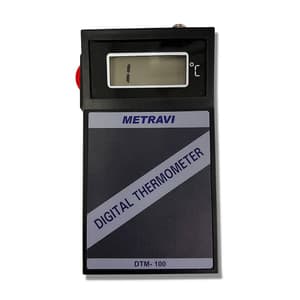 Metravi 3-1/2 Digits Industrial Digital Thermometer, DTM-100