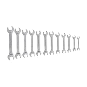 JK 12 Pcs Double Ended Open Spanner Sets, SD7800069
