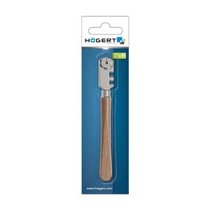 Hogert 130 mm Glass Cutter with Wooden Handle, HT3B670