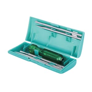 Taparia 6 Pcs Screw Driver Set with Neon Bulbs, 802