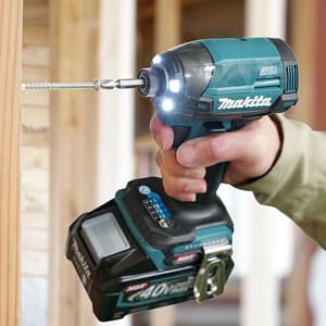 Makita 40Vmax XGT BL 6.35 mm (1/4") Cordless Impact Driver (Bare Tool), TD002GZ01
