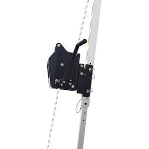 Karam Captive Winch With 150 Mtr Kernmantle Semi Static Rope With Mounting Bracket, PN 818C(DP)