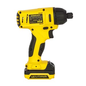 Stanley 10.8V / 1.5 Ah Li-ion Cordless Impact Drill Driver With Battery & Charger, SCI121S2