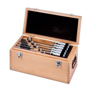 Baker 0 - 6 inch / 6 Pcs Mechanical External Micrometer Set, 6INC 6