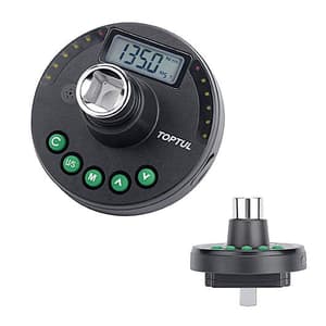 Toptul 6.8 - 135 Nm Digital Toque Angle Adapter (1/2 Sq. Drive), DTA-135A