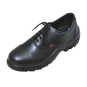 Karam Men's Low Ankle Safety  Shoe - Steel Toe (Black), FS150BL