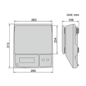 Insize 15/30 Kg Weighing Scales (Oiml Certificate), 8002-30M