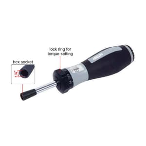 Insize 172 mm Torque Screwdrivers, IST-MG360