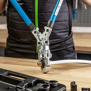 Hogert 23 inch / 580 mm Crimping Plier for PEX Pipe Fitting, HT1P645