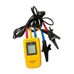 Metravi 40V - 690V AC Phase Sequence Indicator, AC-7