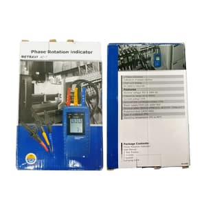 Metravi 40V - 690V AC Phase Sequence Indicator, AC-7