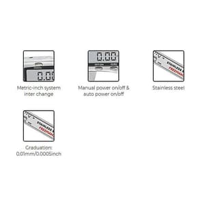 Freemans 150 mm / 6 Inch Stainless Steel Digital Caliper, FDC150 