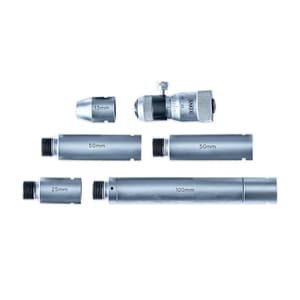 Baker 50 - 300 mm Precision Tubular Internal Micrometer (Extension Rod Type), MMT 300