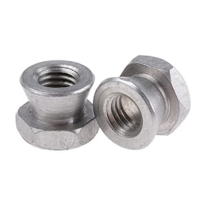 Pentagon 10 mm SS304 Shear Nuts (Pack of 150 Pcs)