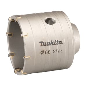 Makita 68 mm Dia x 50 mm Core Cutter For SDS-Plus Hammer, D-73938