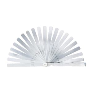 Insize 0.05 - 1.00 mm Long Feeler Gauge (13 Blades), 4605-131