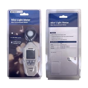 Metravi 0 - 20000 FC Digital Lux Meter (Mini Environment Meter), ET-99L
