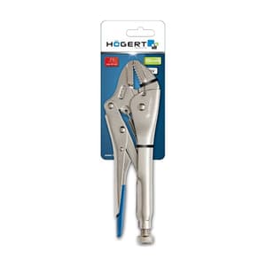 Hogert 10 inch / 250 mm Locking Plier With Round Jaws, HT1P382