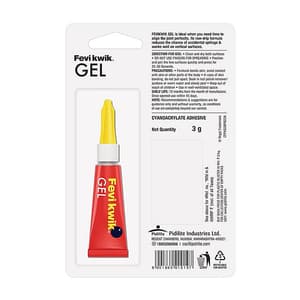 Fevikwik Gel 3 gms Non-Drip Instant Adhesive (Pack of 12 Pcs)