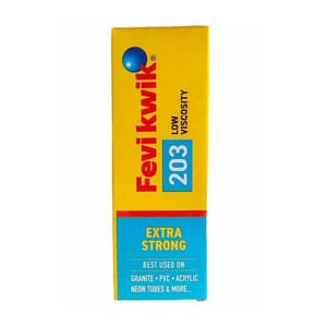 Fevikwik 203 Low Viscosity Cyanoacrylate Adhesive - 50 gms, (Pack of 10 Pcs)