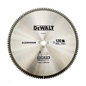 Dewalt 14 inch / 355 mm Circular Saw Blade For Cutting Aluminium (120 Teeth), DW03265-IN