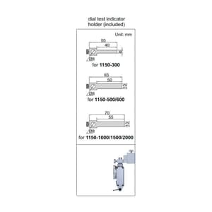 Insize 1000 mm / 40 inch Non-Waterproof Digital Height Gauge, 1150-1000
