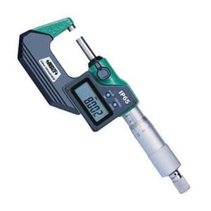 Insize 25 - 50 mm Waterproof Digital Outside Micrometer (Without Data Output), 3108-50A
