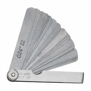 Ozar 0.05 - 1.0 mm Feeler Gauge (13 Blades), ZGT-5526