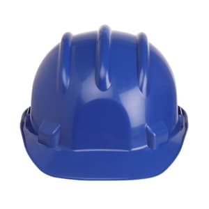 Karam ISI Marked Shelmet Safety Helmet With Plastic Cradle (Lamination Blue), PN501