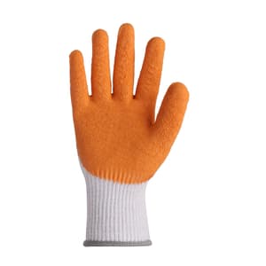 Karam Orange Supported Hand Gloves (Large) (Pack Of 12 Pair), HS11