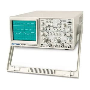 Metravi 100MHz Dual Channel Four Trace Cathode Ray Oscilloscope, OS-5100