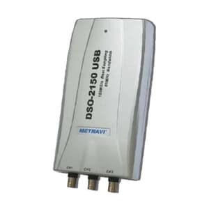 Metravi 60MHz Dual Channel PC Based Digital Storage Oscilloscope With USB PC Interface Cable & Software, DSO-2150