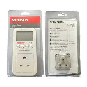 Metravi 100V AC - 260V AC Power Guard & Energy Meter, PG-01