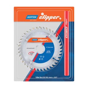 Norton Clipper Plus 5 inch / 125 mm TCT Wood Cutter Blade (30 Teeth), CP530J