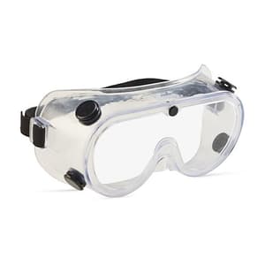 Udyogi Clear Lens With Indirect Vent Safety Eyeware, ET49A