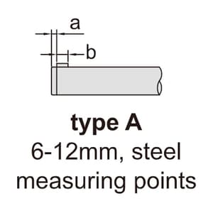 Insize 10 - 12 mm Pistol Grip Three Points Bore Gauge without Digital Indicator, 2124-12