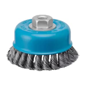 Norton Clipper 80 mm Dia. Twisted Wire Brush Wheel, CPWB3