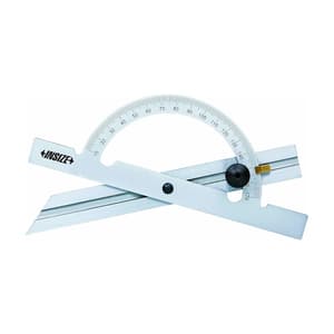 Insize 150 x 300 mm Carbon Steel Protractor, 4797-150