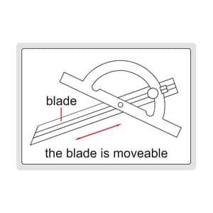 Insize 150 x 300 mm Carbon Steel Protractor, 4797-150