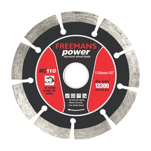 Freemans 5 inch / 125 mm Power Diamond Wheel Blade, MC125