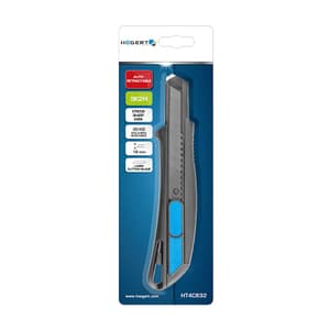 Hogert 18 mm Snap - Off Blade Knife With Self - Retracting, HT4C632