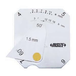 Insize 0 - 18 mm Stainless Steel Welding Gauge, 4850-1