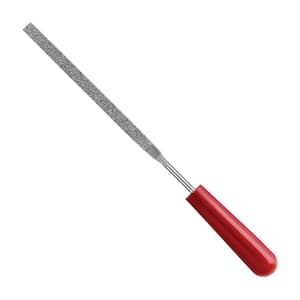 JK 140 mm / 5.5 inch '2' Cut Hand Diamond Coated Needle File, SD24HDDB
