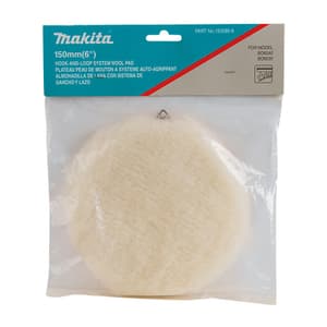 Makita 150 mm Wool Pad for Random Orbit Polisher, 199424-6